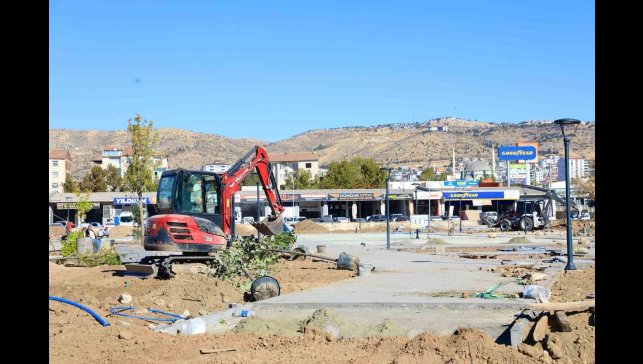 Elazığ'da Doğu Park'ın inşa çalışmalarında sona gelindi