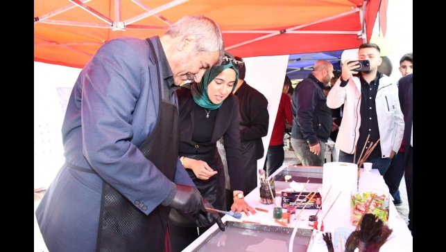 Patnos'ta "Bir Okul Bin Nefes Gazze" dediler