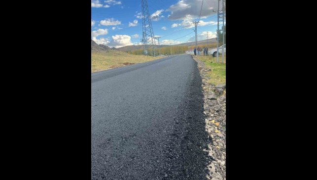 Patnos'ta köyde çalışması tamamlandı