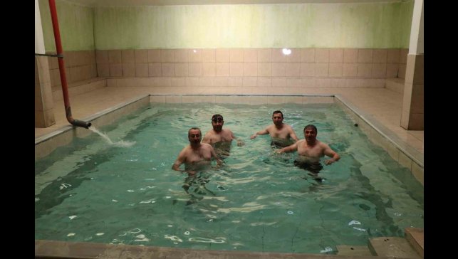 40 derecelik suya yoğun ilgi