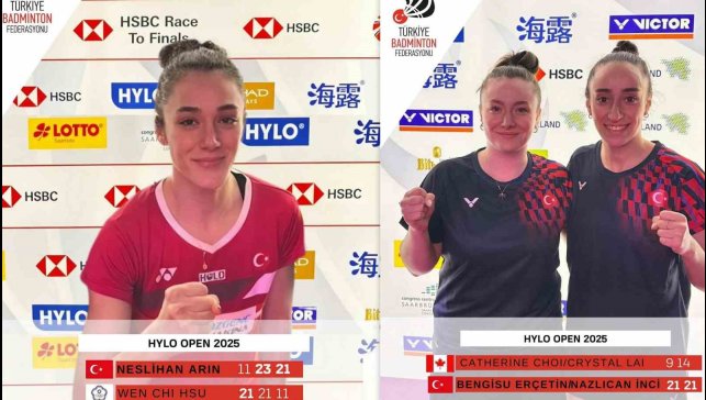 Milli badmintoncular çeyrek finale yükseldi