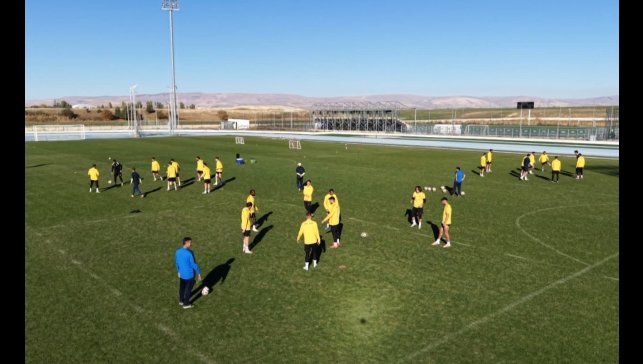 Muşspor, 1461 Trabzon FK maçı hazırlıklarına başladı