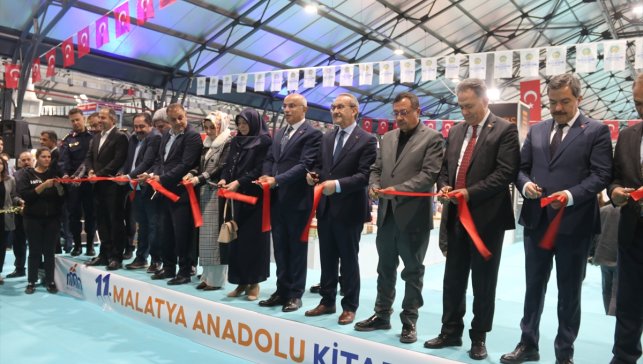 11. Malatya Anadolu Kitap Fuarı açıldı