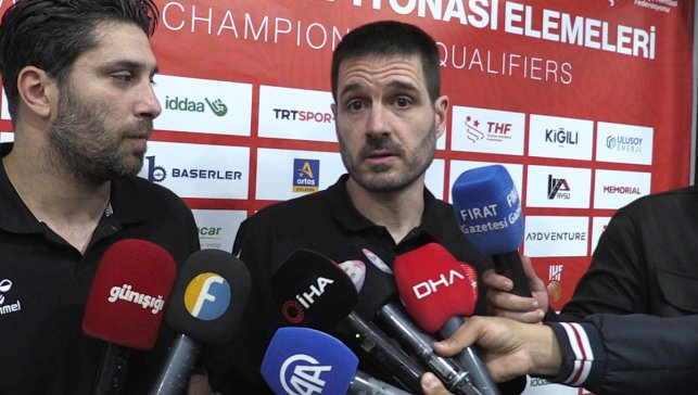 Hentbolda milli maçın ardından