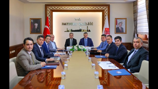 KUDAKA yönetimi Bayburt'ta toplandı