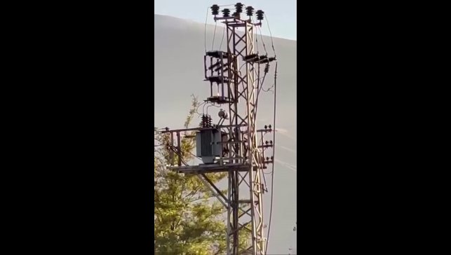 Iğdır'da elektrik trafosunda yangın paniği