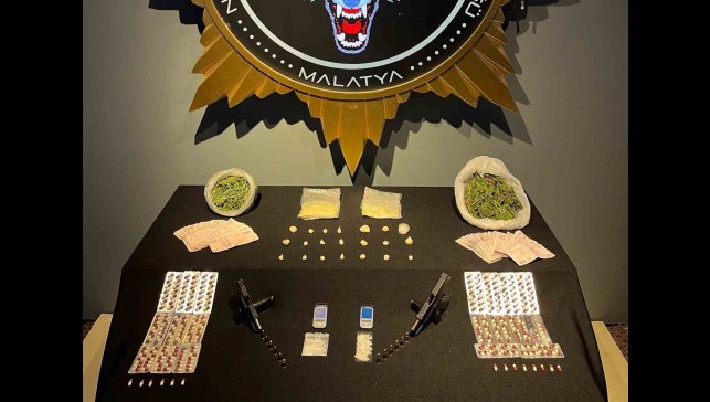 Malatya'da 'torbacı' operasyonlarında 47 tutuklama