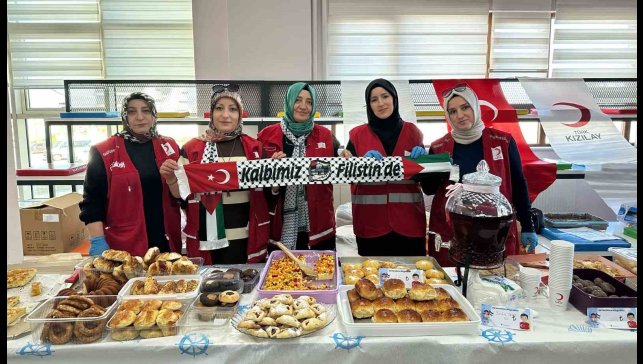 Atatürk Üniversitesi Özel Vakıf Okullarından Filistin'e destek