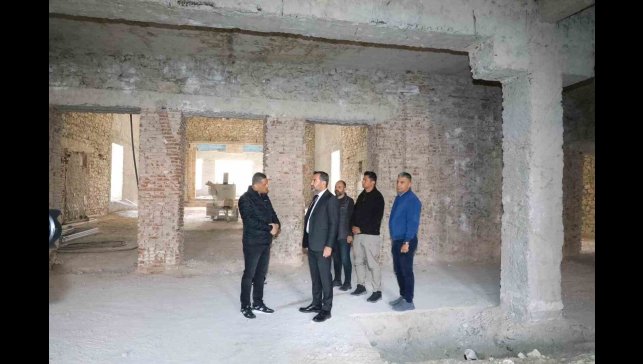 Başkan Şerifoğulları, tarihi öğretmenevinde çalışmaları inceledi