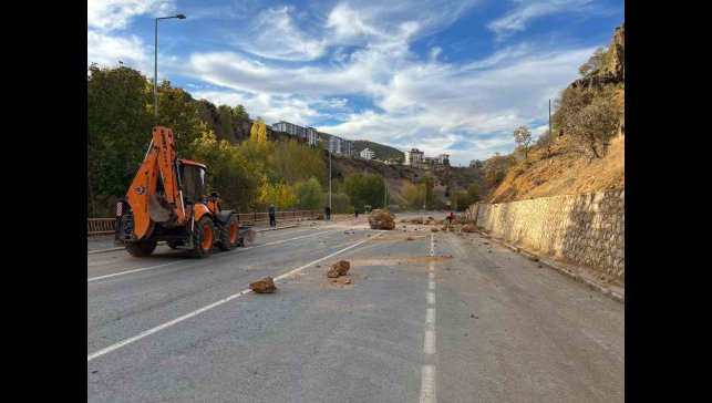 Ovacık yolunda güvenlik çalışmaları başladı