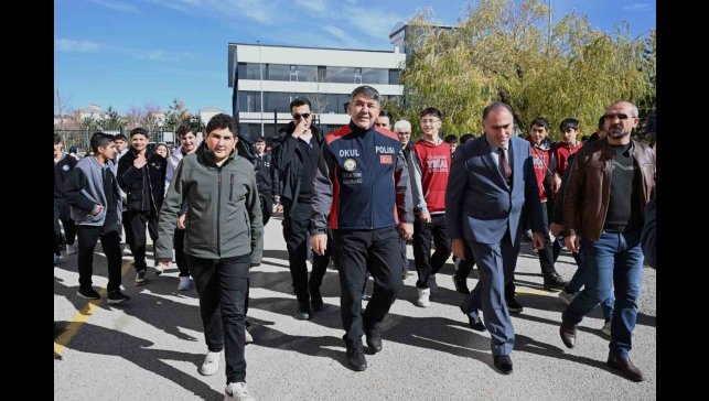 Erzurum'da her okul bir polise zimmetli