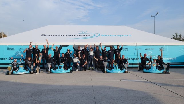 BOM Karting Takımı Türkiye Karting Şampiyonası'nın 5. ayağında takımlar birincisi oldu