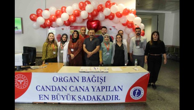 Tatvan Devlet Hastanesi'nden Organ Bağışı Haftası etkinliği