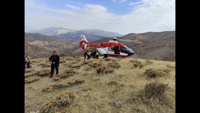 Malatya'da uçuruma yuvarlanan şahıs kurtarıldı
