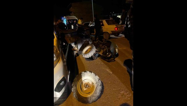Elazığ'da otomobil ile patpat motoru çarpıştı: 3 yaralı