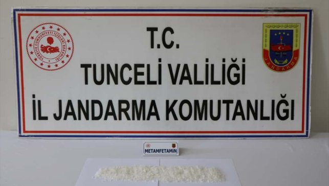 Tunceli'de uyuşturucu operasyonunda 1 zanlı tutuklandı