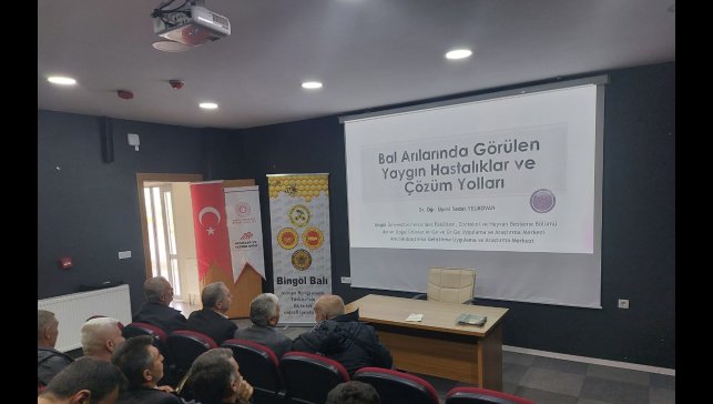 Bingöl'de arıcılara seminer verildi