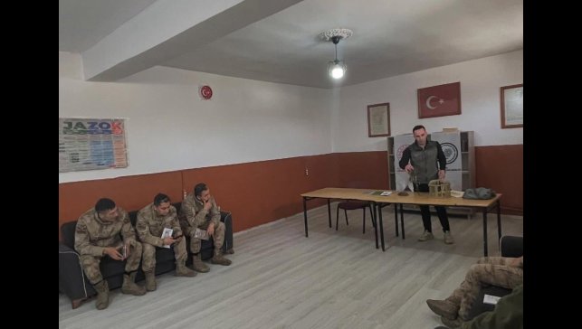 Iğdır'da Jandarma personeline kaçak avcılıkla mücadele eğitimi