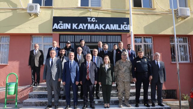 Elazığ Valisi Hatipoğlu, Ağın'da inceleme ve ziyaretlerde bulundu