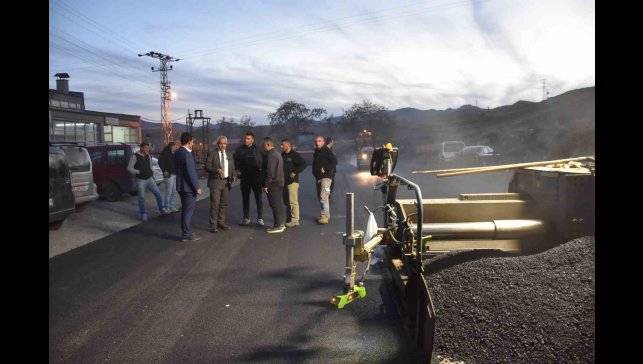 Oltu'da asfalt seferberliği