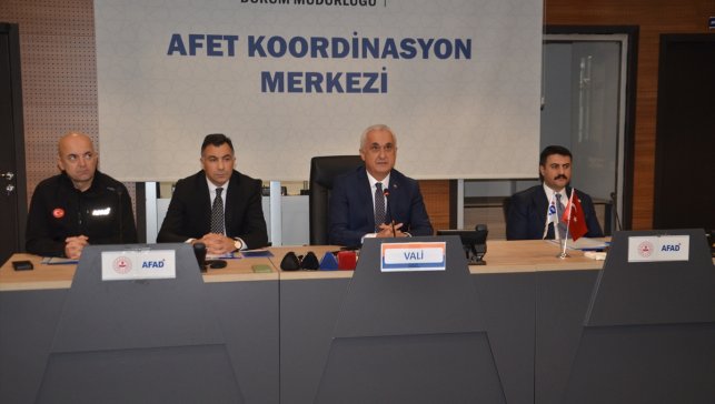 Muş'ta "İl Afet Risk Azaltma Planı İzleme ve Değerlendirme" toplantısı yapıldı