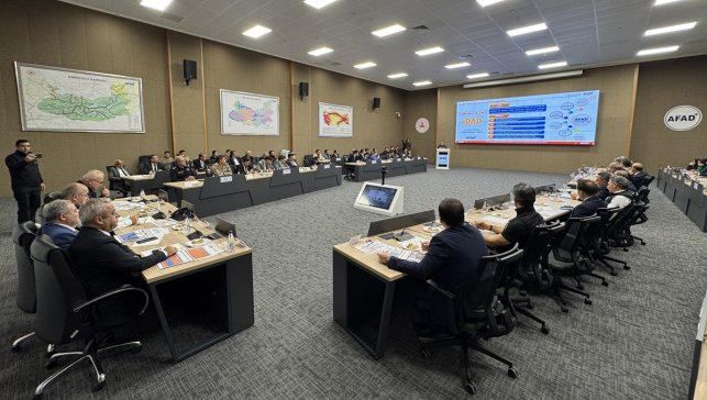 Elazığ'da "İl Afet Risk Azaltma Planı İzleme ve Değerlendirme" toplantısı yapıldı