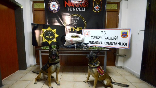 Tunceli merkezli uyuşturucu operasyonunda 2 şüpheli yakalandı