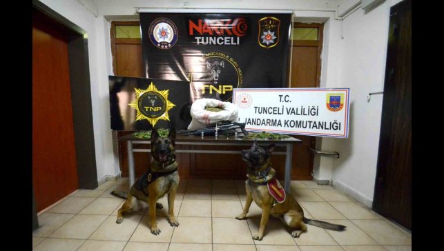 Tunceli merkezli 3 ilde uyuşturucu operasyonu: 23 kilo esrar ele geçirildi