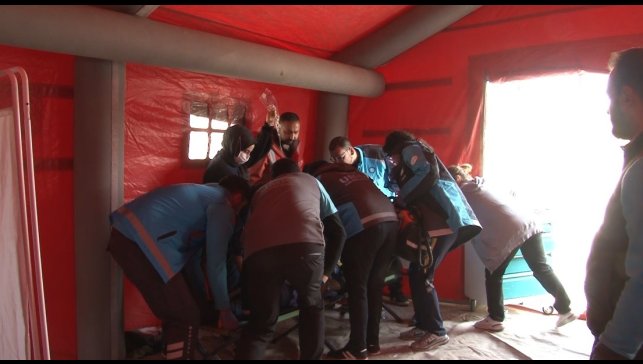 Kars'ta HAP Tatbikatı gerçeği aratmadı