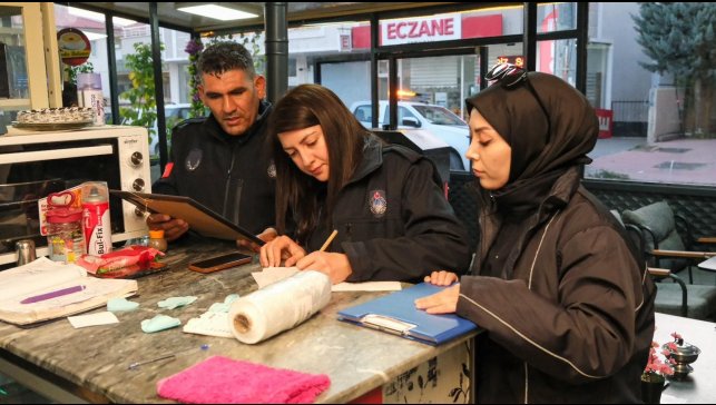 Erzincan'da kafeterya ve tatlı üretim yerlerine zabıta denetimi