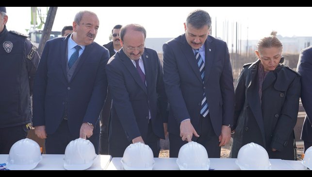 ETÜ Spor Bilimleri Fakültesi'nin yeni hizmet binasının temeli atıldı