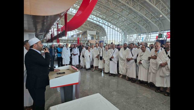 Erzincan'dan 193 umreci dualarla uğurlandı