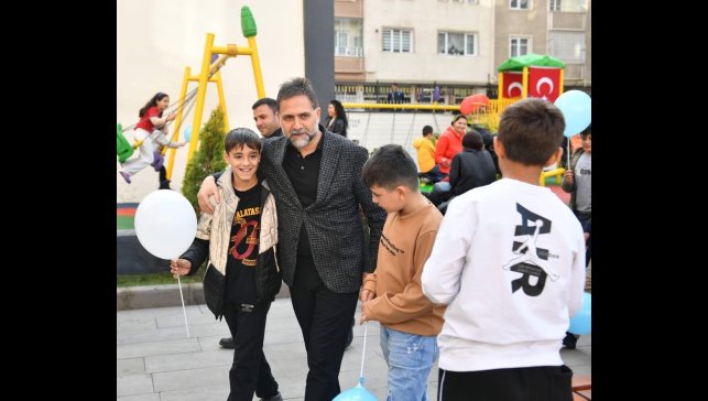 Şelale Evler Parkı hizmete girdi