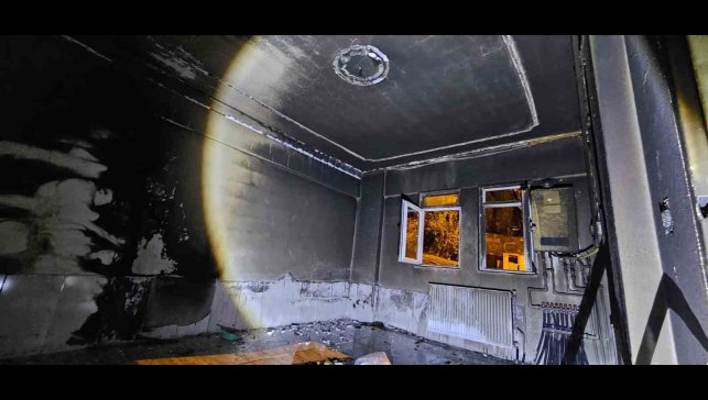 Hakkari'de korkutan yangın