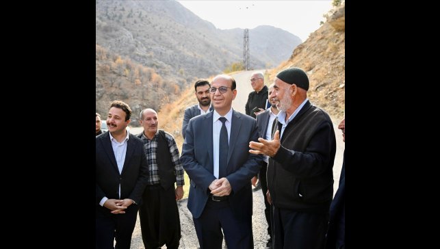 Başkan Geçit, Porga bölgesinde kırsal yatırımları yerinde inceledi