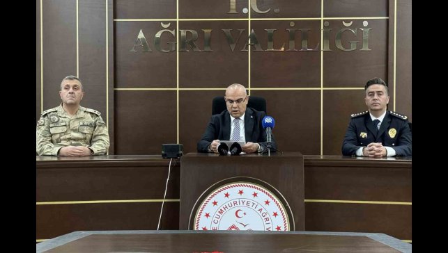 Ağrı Valisi Koç: "Devletimiz, milletimizin huzuru ve güvenliği için daima güçlü ve kararlıdır"