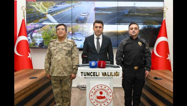 Tunceli'de asayiş olaylarında yüzde 22'lik düşüş