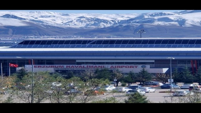 Erzurum Havalimanı'nda Ekim ayında 103 bin 605 yolcuya hizmet verildi