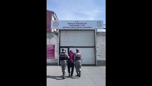Erzurum'da 20 yıl kesinleşmiş hapis cezası bulunan hükümlü yakalandı