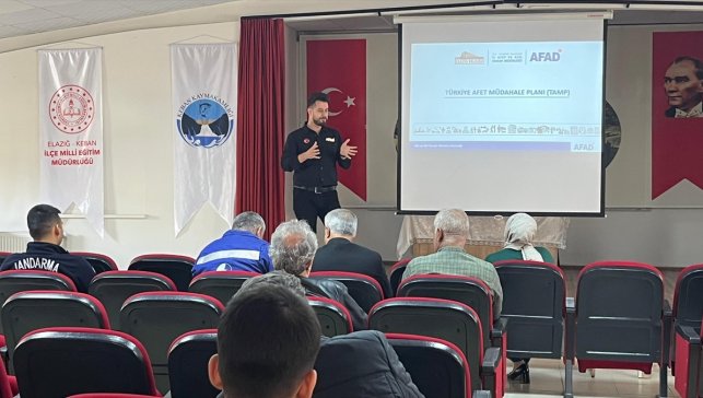 Keban'da Afet Müdahale Planı toplantısı yapıldı