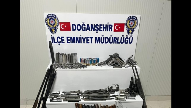 Malatya'da ruhsatsız silah operasyonu: 1 tutuklama