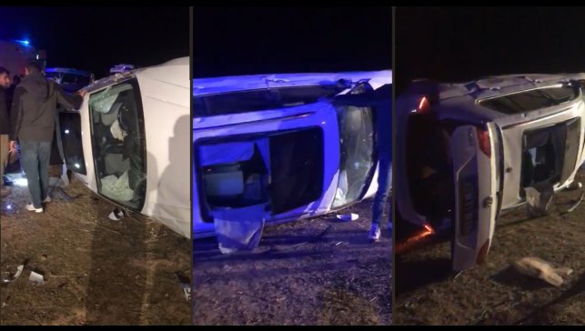 Yüksekova'da trafik kaza: 5 yaralı