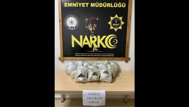 Bingöl'de uyuşturucu operasyonunda 5 şüpheli yakalandı