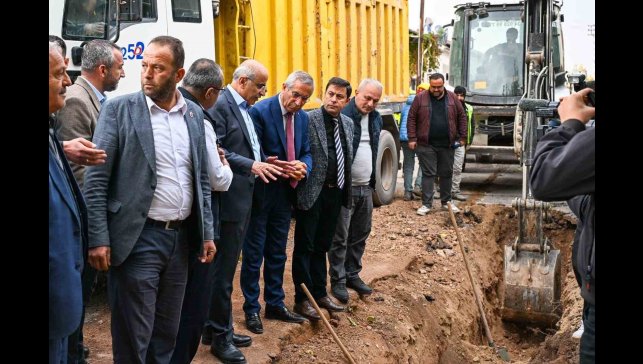 Malatya Büyükşehir Belediyesi altyapı çalışmalarına aralıksız devam ediyor