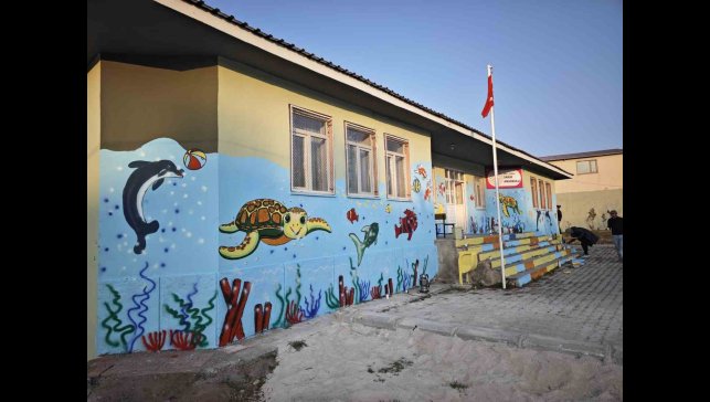 Van Güzel Sanatlar Lisesinden anaokuluna renkli dokunuş