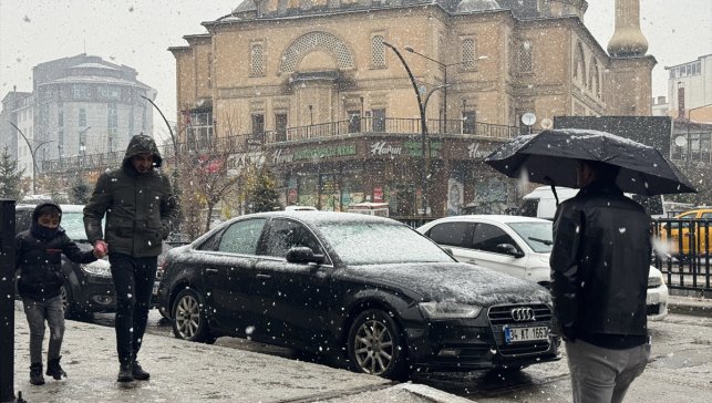 Van, Bitlis ve Hakkari'ye kar yağdı