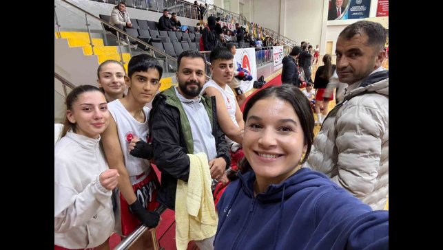 Tunceli'den kick boksta büyük başarı