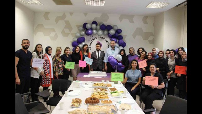 Elazığ'da 'Dünya Prematüre Günü' kutlandı