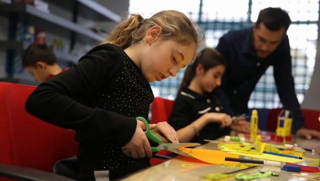 Erzurum'da 500 çocuk ara tatilini bilim ve teknolojiyle geçirdi