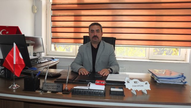 Keban İlçe Nüfus Müdürü Ertürk, görevine başladı
